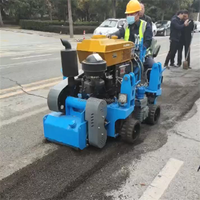 Machine de fraisage d'asphalte portable à haute efficacité, matériel de construction de qualité pour l'entretien routier