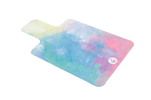 Custom High Quality Fashion Fitness Exercise Yoga Elastic Sweatproof Color Gradient Eco Foldable Pilates Mats - Product Image 3