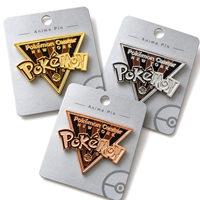 Broche Anime en Gros, Épingle Pokémon 30ème Anniversaire, Badge Métallique Personnalisé Dessin Animé, Émail Souple et Dur en Gros, Épingle de Revers Souvenir Kawaii