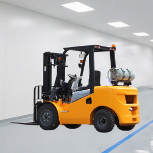 מלגזה הידראולית מונעת בגז, מלגזת משא 3 טון, מושב משומש לשימוש בשטח, מלגזת פרופאן 4 טון, תקן EPA/EU Stage V - Product Image 5