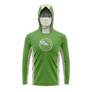 เสื้อฮู้ดดี้ตกปลา RTS UPF 50+ สำหรับผู้ชายและผู้หญิง ระบายอากาศได้ดี ซับเหงื่อ แห้งเร็ว แขนยาว เหมาะสำหรับตกปลาและเดินป่า - Product Image 4