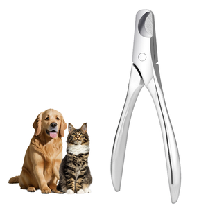 Tijeras Profesionales para Uñas de Mascotas, Completamente de Acero Inoxidable, para Perros y Gatos, Herramienta de Aseo para Perros y Gatos - Product Image 1