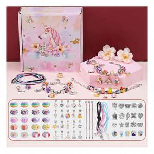 Bracelet de perles en acier inoxydable doré personnalisé de luxe pendentif bijoux de mode à la mode pour femmes boîte à bijoux double couche incluse - Product Image 6