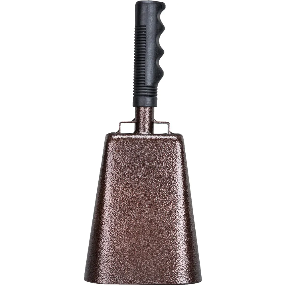 Free Sample Hot sales cowbell stand black cowbells 3 inch metal cowbell cow bell