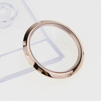 Montre 007 en acier inoxydable 316L, 10 ATM, fine et élégante, avec fond de boîtier en verre saphir