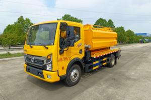 China Factory DFAC D6 Combined Sewer Truck 6m³ Tank Dual Function Sewage Suction & Pipeline Cleaning For Oversea Market - Product Image 2