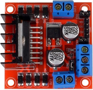 Driver de moteur L298N - Pont en H double pour moteurs pas à pas/CC, Arduino (, MEGA) dans les voitures intelligentes - Product Image 5