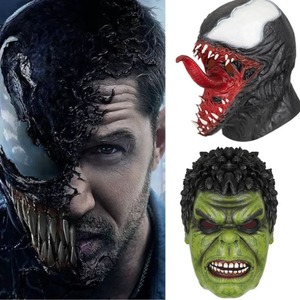 Máscara de Látex de Halloween de Venom, <span class=keywords><strong>Hulk</strong></span>, Catwoman, Bane para Ocasiones como Navidad, Pascua, Cumpleaños - Ventaja Recargable - Product Image 2