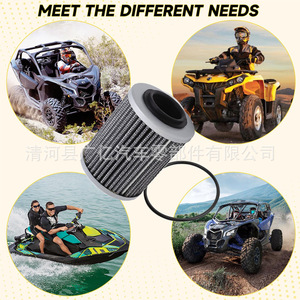 กรองน้ำมันเครื่อง Guangyi Parts รุ่น 420950500 สำหรับ Bombardier CFMoto ATV UTV SSV พร้อมโอริง - Product Image 2