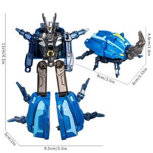 Động Vật Xe Tăng Kế Hoạch Mecha Hợp Kim Côn Trùng Kim Loại Mô Hình Biến Đổi Deformationtruck Robot Đồ Chơi Cho Trẻ Em - Product Image 1