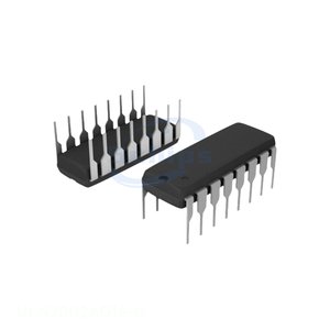 Manufacturer Channel IC PWR RELAY 7NPN 16DIP 16-DIP (0.300", 7.62mm) Wholesale Electronic Components ULN2002AD16-U Transistors - Product Image 1