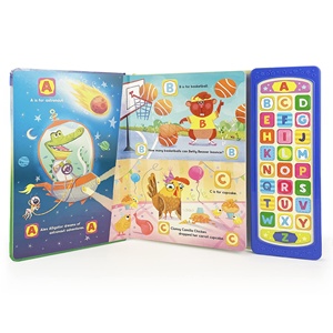 หนังสือเสียงสำหรับเด็ก<span class=keywords><strong>ภาษา</strong></span>อังกฤษแบบ OEM/ODM พร้อมวัสดุ PVC และออกแบบโลโก้ตามสั่ง สำหรับเด็กวัยหัดเดินและเด็กเล็ก - การศึกษาปฐมวัย - Product Image 6