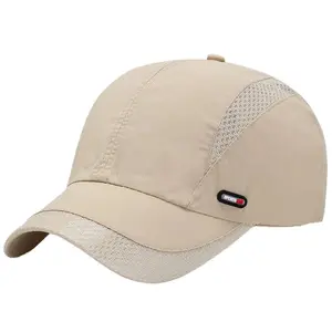 Sombreros personalizados Dry Fit Running Snapback Gorra deportiva Golf Ajustable Personalizado en blanco Gorra de béisbol para hombre