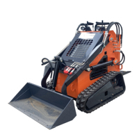 Vendita diretta della fabbrica Skid Steer Loader allegato giardino Farm trattore terne per lavori di costruzione cingolato