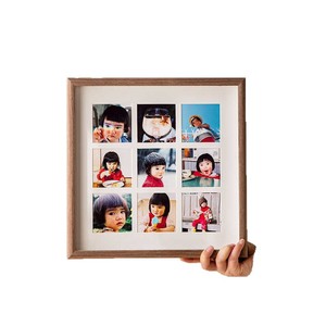 ชุดกรอบรูปเปล่าแบบ DIY ขนาด 6 นิ้ว รูปทรงสี่เหลี่ยมผืนผ้า สำหรับใส่รูปภาพ 3 หรือ 4 รูป สำหรับวางบนโต๊ะ - Product Image 5