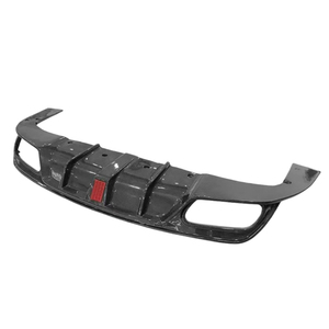 For CLA-Class W117 C117 Style Real Carbon Fiber Rear Diffuser 2013-2020 - Product Image 3