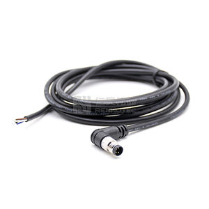 Cable conector M8 IP67 IP68 impermeable hembra/macho 3 4 5 6 8 pines circular recto/ángulo recto PVC PUR Cable - Product Image 6