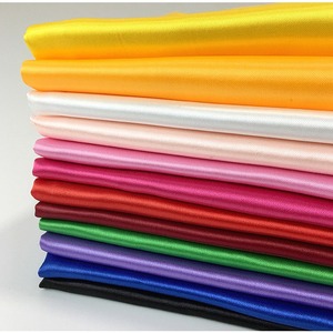Tela de Satén de Imitación de Seda de Color Sólido de Alta Calidad, Tela de Satén Roja Brillante para Decoración de Cajas de Regalo, Venta al por Mayor - Product Image 5