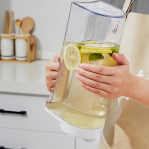 Direct Factory Supply New Arrival Wholesale Plastic <b>Jug</b> Mug Pitcher Kitchenware Set for Drinking Tea for Juice Water Kettle Use - Product Image 6