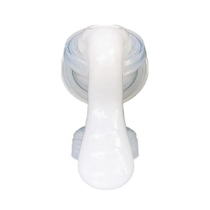 Extractor de leche Manual portátil, bomba de <span class=keywords><strong>lactancia</strong></span> de silicona para amamantar, con botella de alimentación de cuello ancho - Product Image 4