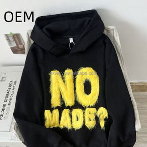 Sweat-shirts à capuche anime personnalisés OEM avec impression 3D en relief, sweat-shirts à capuche unisexes en coton de haute qualité, taille plus, pour l'hiver - Product Image 1