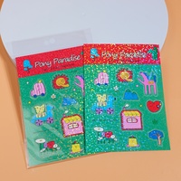 Services d'impression personnalisés de feuilles d'autocollants multi-designs prédécoupés pour la planification et le scrapbooking