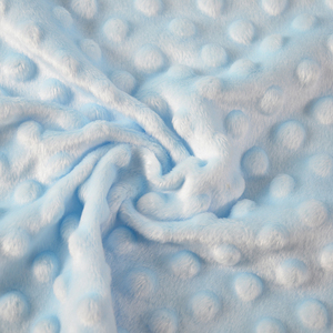 Tessuto per Coperte in Pile Morbido 100% Poliestere, Effetto Bubble Minky per Neonati, Vendita all'Ingrosso - Product Image 2
