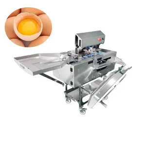 Machine à emballer liquide de blanc d'oeuf machine à casser automatique industrielle de blanc d'oeuf et machine de séparateur de jaune d'oeuf