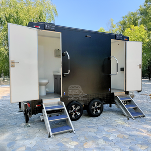 China Manufacturer Mobile Toilet Outdoor Luxury Portable Toilets <b>Trailer</b> Portable Restroom <b>Trailer</b> For Sale - Product Image 1