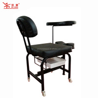 Fauteuil de pédicure professionnel compact Xinchao, station de massage des pieds moderne en métal pour salon de coiffure et institut de beauté