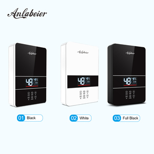 Chauffe-eau électrique sans réservoir pour douche, commande tactile, écran LED, intelligent, classe B, en plastique ABS, IPX4, pour hôtel et usage domestique - Product Image 2