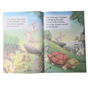 Libros de cuento de hadas para niños, papel ecológico, Educación Temprana, tapa dura, libros educativos en inglés para bebés, venta al por mayor - Product Image 3