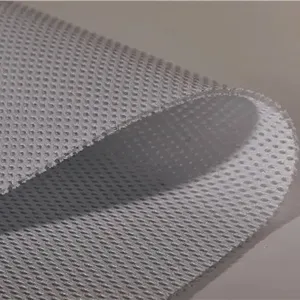 خامة أحذية الشركة المصنعة شبكة هوائية ثلاثية الأبعاد بسعر الجملة قماش بوليستر محبوك طبقة هوائية شبكية صديقة للبيئة