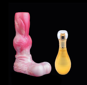 FAAK Silikon-Penishülle zum Tragen, Hundeknoten-Hohldildo, bunte Fantasy-Hülle, dehnbarer Penisvergrößerer, Sexspielzeug für Männer - Product Image 6