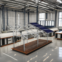 Système de montage solaire, structure en acier PV pour panneaux solaires, toit solaire, abri solaire pour voiture