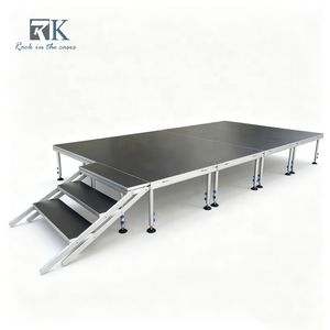 <b>Portable</b> Stage Movable Stage Aluminum Stage Equipment System for Outdoor Concert Events - Product Image 1