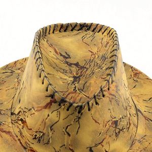 2025 New Arrival Vegan Suede Leather Cowboy <b>Hat</b> Beach Travelling Fashion Dress Short Brim Fedora <b>Hat</b> - Product Image 3