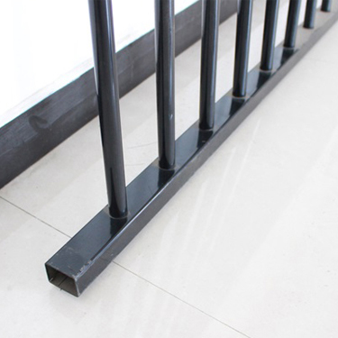 latest company news about Powder Coated Metal Tubular Picket Iron Fence  2