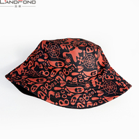 Chapeau de pêcheur Landfond New Ghost Pattern à imprimé tournesol pour femme, chapeau d'été pour l'extérieur, protection solaire