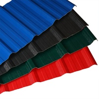 Tejas españolas de plástico impermeable Telha De PVC Colonial ASA hoja de resina sintética 3 capas