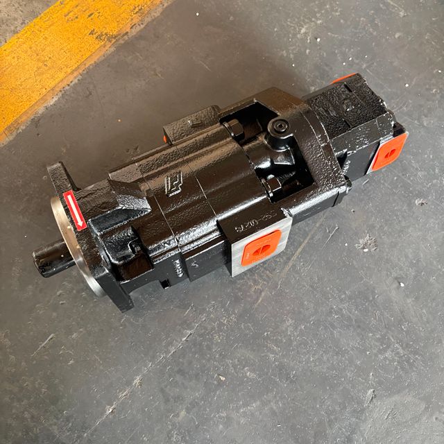 Twin Gear Pump Unit P257A367(SP)ZA15-6(C4)/P124A085DUZA10-54 for B220401001021 Machinery Parts 1 Year Warranty Made in China