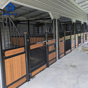 Fronts de box intérieurs pour chevaux, écuries en bambou, box portables, style européen, abri pour chevaux, grange - Product Image 2