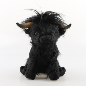 ตุ๊กตาวัวไฮแลนด์จำลองสำหรับเด็กพร้อมไส้คอตตอน PP - Product Image 5