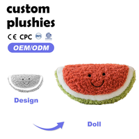 Coussin décoratif en peluche personnalisé, motif dessin animé, thèmes Noël, fruits, aliments, oignon