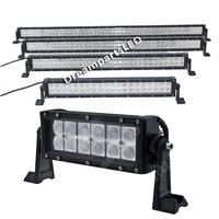 Nouvelle barre lumineuse LED incurvée de 42 pouces 240W pour véhicule tout-terrain Wrangler pour Cherokee KJ Liberty pour Nissan Spot/Flood Combo Beam