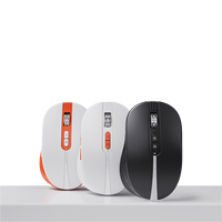 Mouse pintar AI nirkabel ergonomis, Mouse pintar dengan mengetik suara, Mouse komputer untuk Laptop & PC