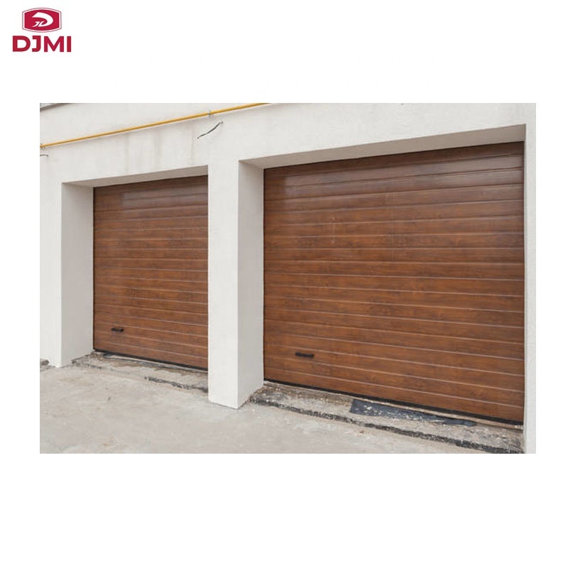 Garage professionnel Kits De Matériel Puerta Garaje Seccional Porte D'entrée En Acier