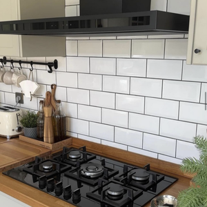 Meubles de cuisine modulaires de style moderne en MDF laqué, stratifié, résine, marbre artificiel, avec panier de rangement K13 - Product Image 6
