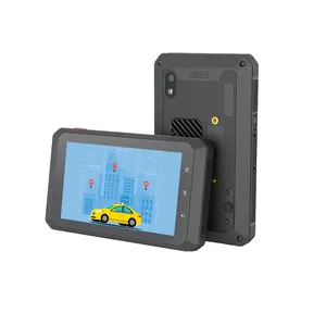 Tablet GPS Kendaraan Kasar 5 Inci, Tablet Android WIFI BT 4G GPS Built In NFC untuk Sistem Pengiriman Taksi