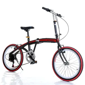 厂家供应可折叠自行车20英寸自行车Ciclo Di Piegatura小型自行车成人折叠迷你自行车折叠自行车20英寸